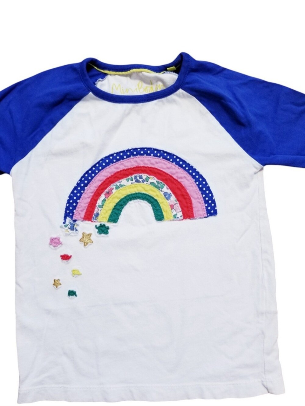Boden Long-Sleeve Graphic Tees 7-8y - Picture 3 of 9